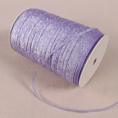 20 Yards 3mm width glitter ribbon gift packing belt wedding party Christmas embellishment ribbon sewing accessories