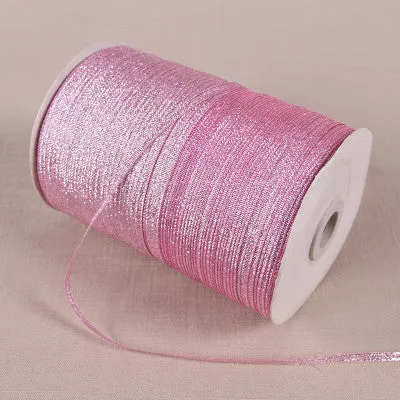 20 Yards 3mm width glitter ribbon gift packing belt wedding party Christmas embellishment ribbon sewing accessories