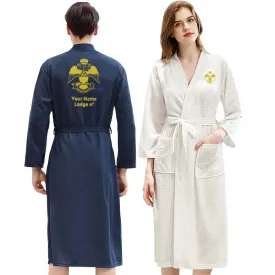 33rd Degree Scottish Rite Bathrobe - Wings Down Various Colors