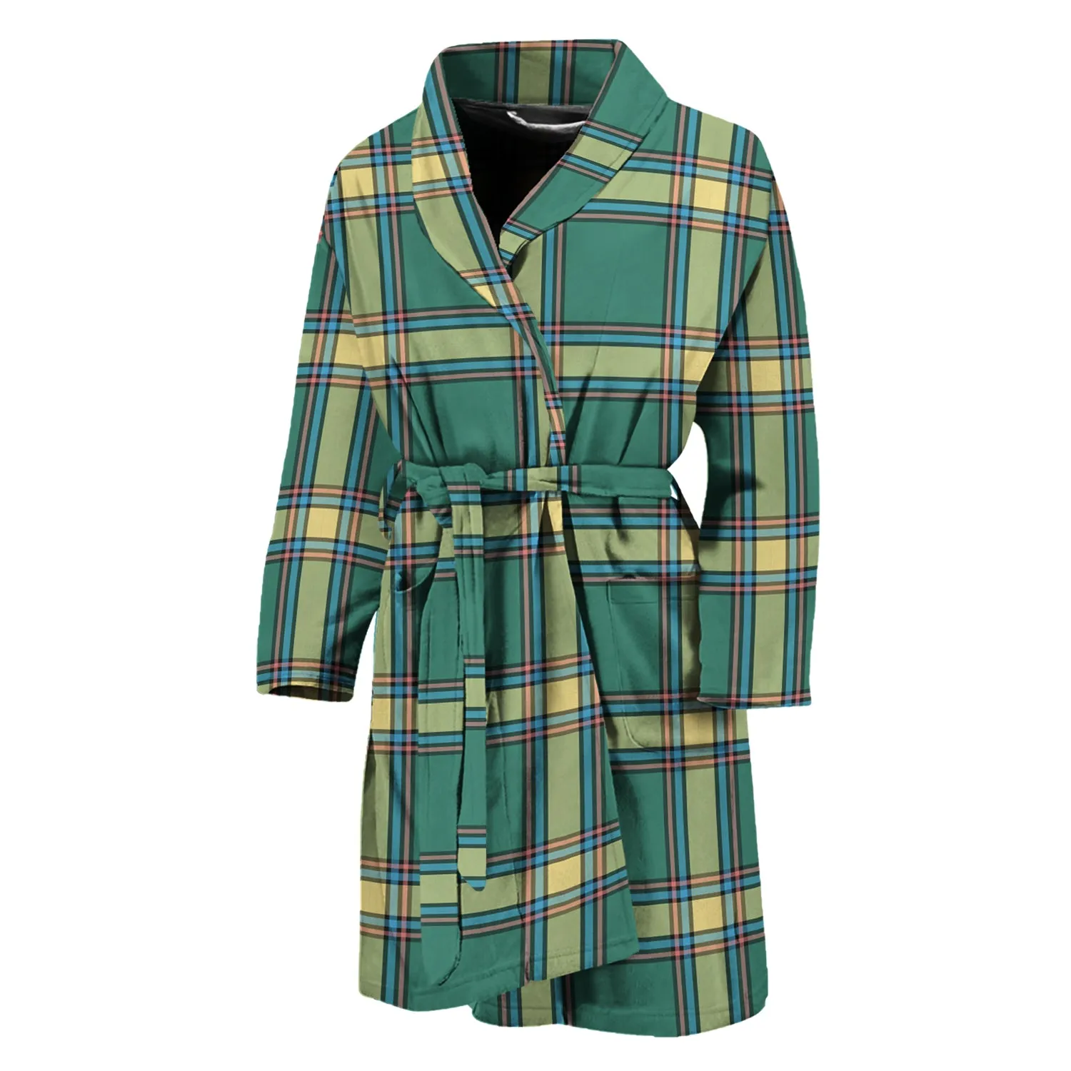 Alberta Province Canada Tartan Bathrobe