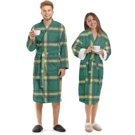 Alberta Province Canada Tartan Bathrobe