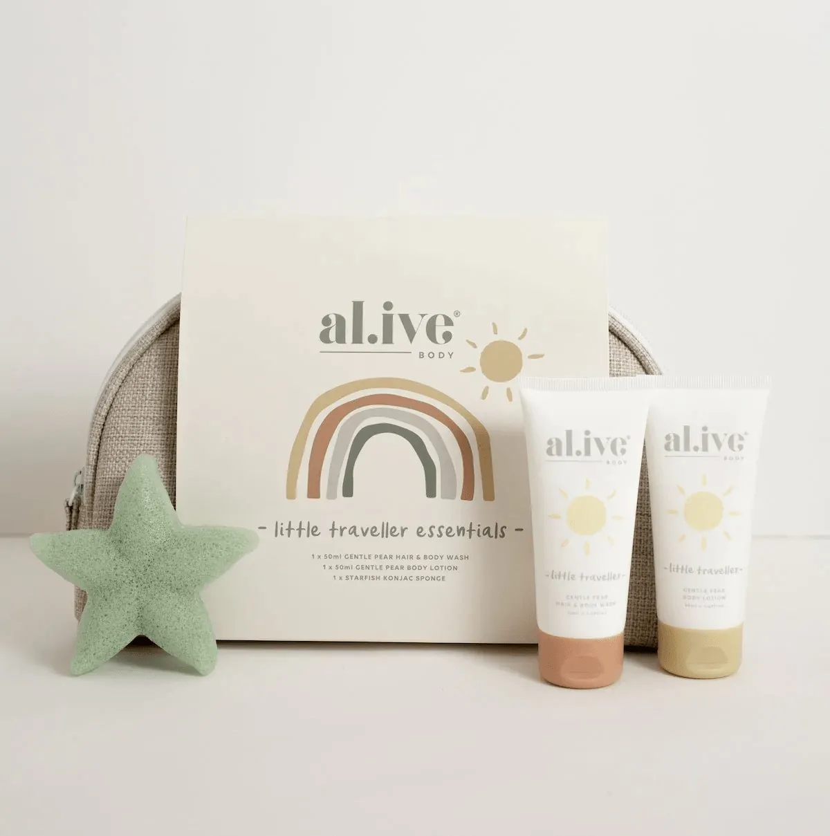 AL.IVE BODY Baby Little Traveller Gift Pack