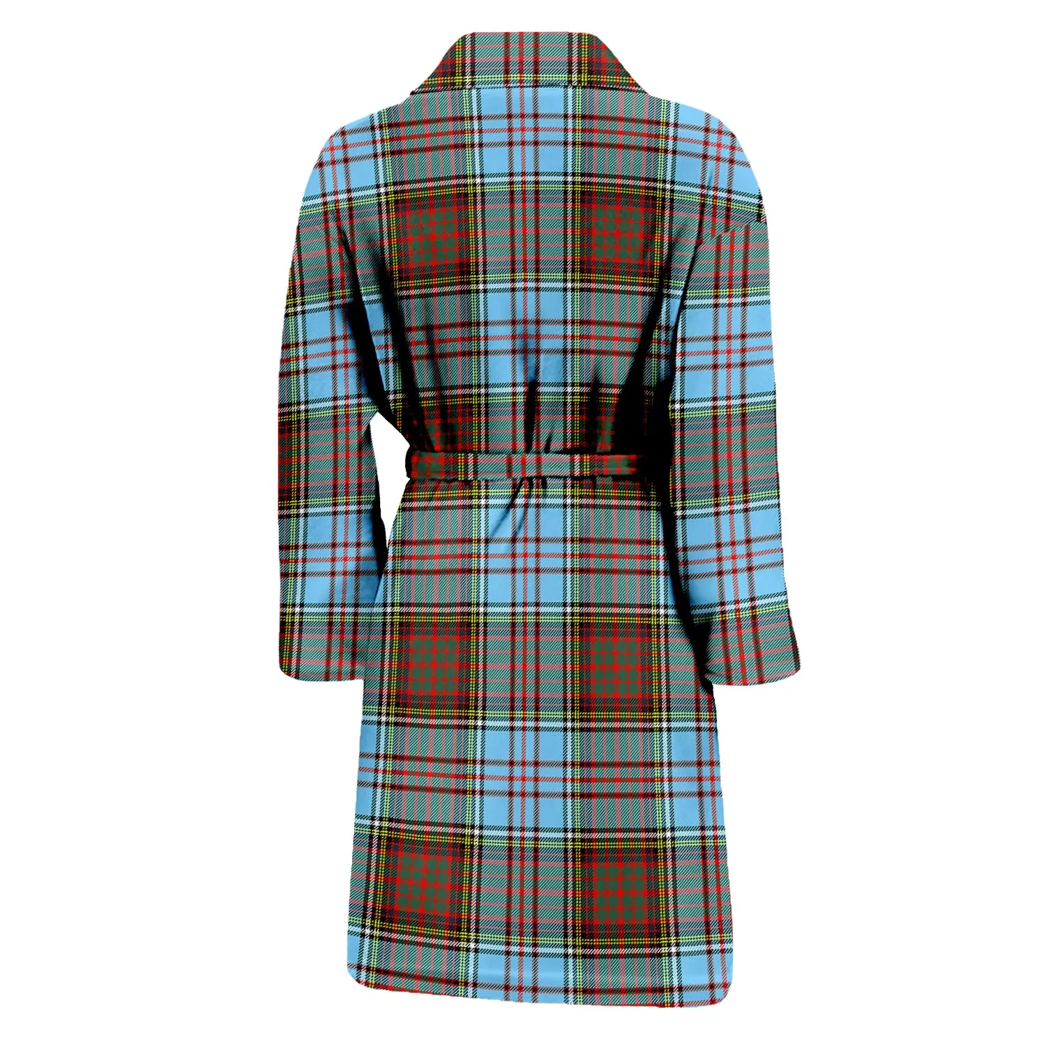 Anderson Ancient Tartan Bathrobe with Family Crest