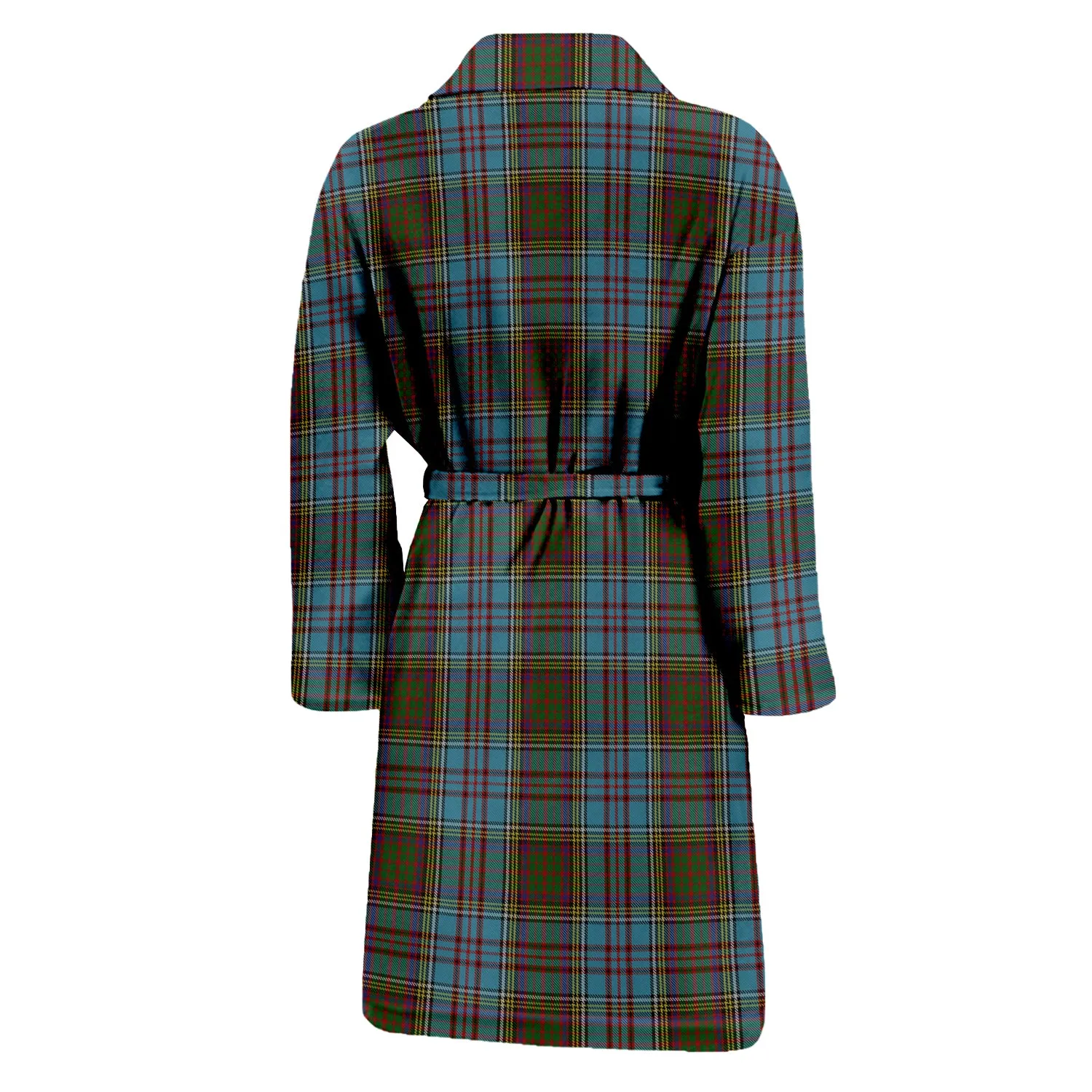 Anderson Tartan Bathrobe with Family Crest