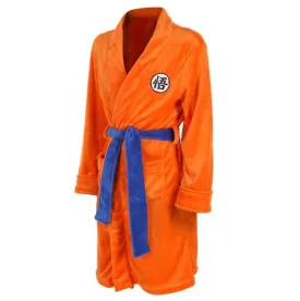 Anime Son Goku Cosplay Bathrobe Kakarotto Pajamas Winter Keep Warm Soft Flannel Bathrobe for Women Men