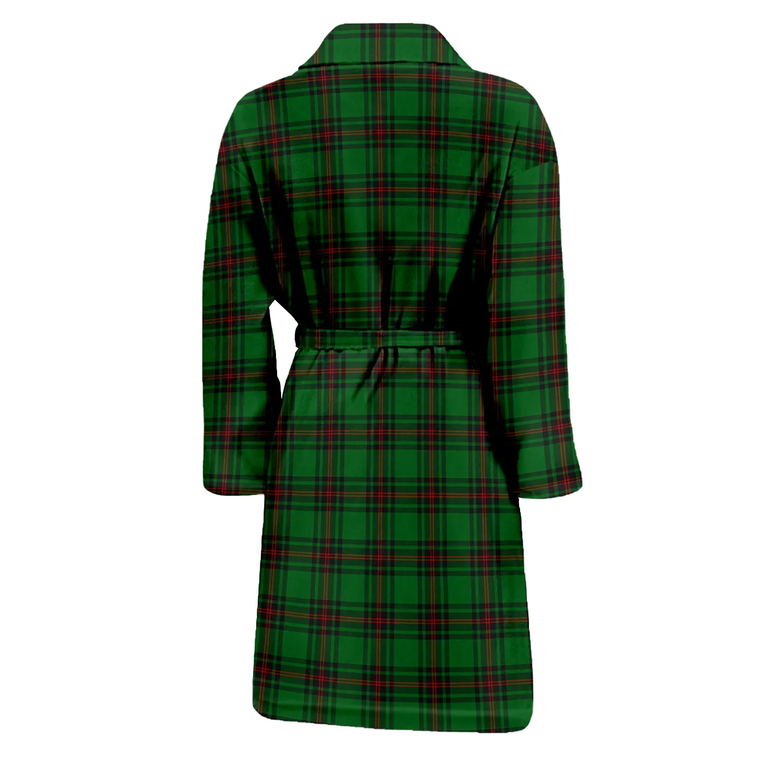 Anstruther Tartan Bathrobe with Family Crest