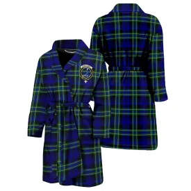 Arbuthnot Modern Tartan Bathrobe with Family Crest