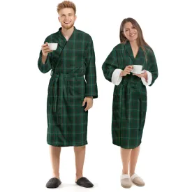 Armagh County Ireland Tartan Bathrobe