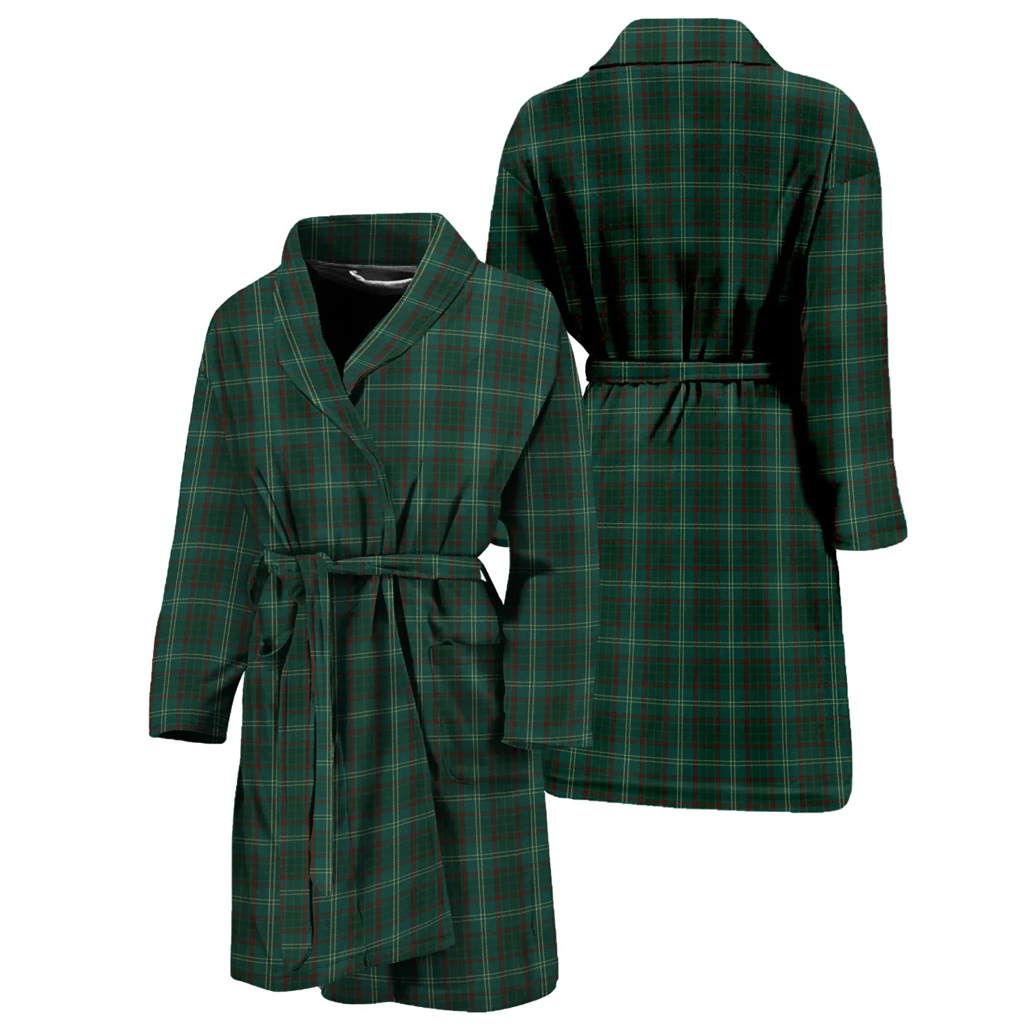 Armagh County Ireland Tartan Bathrobe