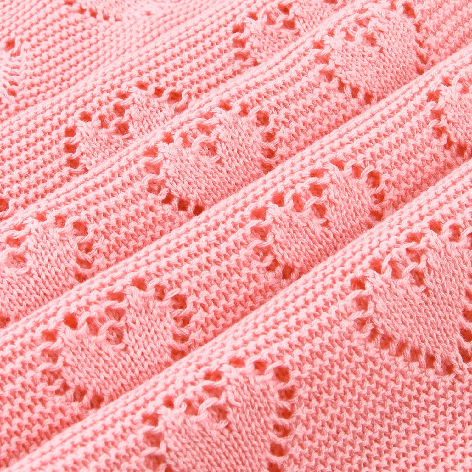 Baby Blanket Knitting Love Hollow Hug Blanket Baby Windproof Cover Quilt Baby Wholesale Clothing