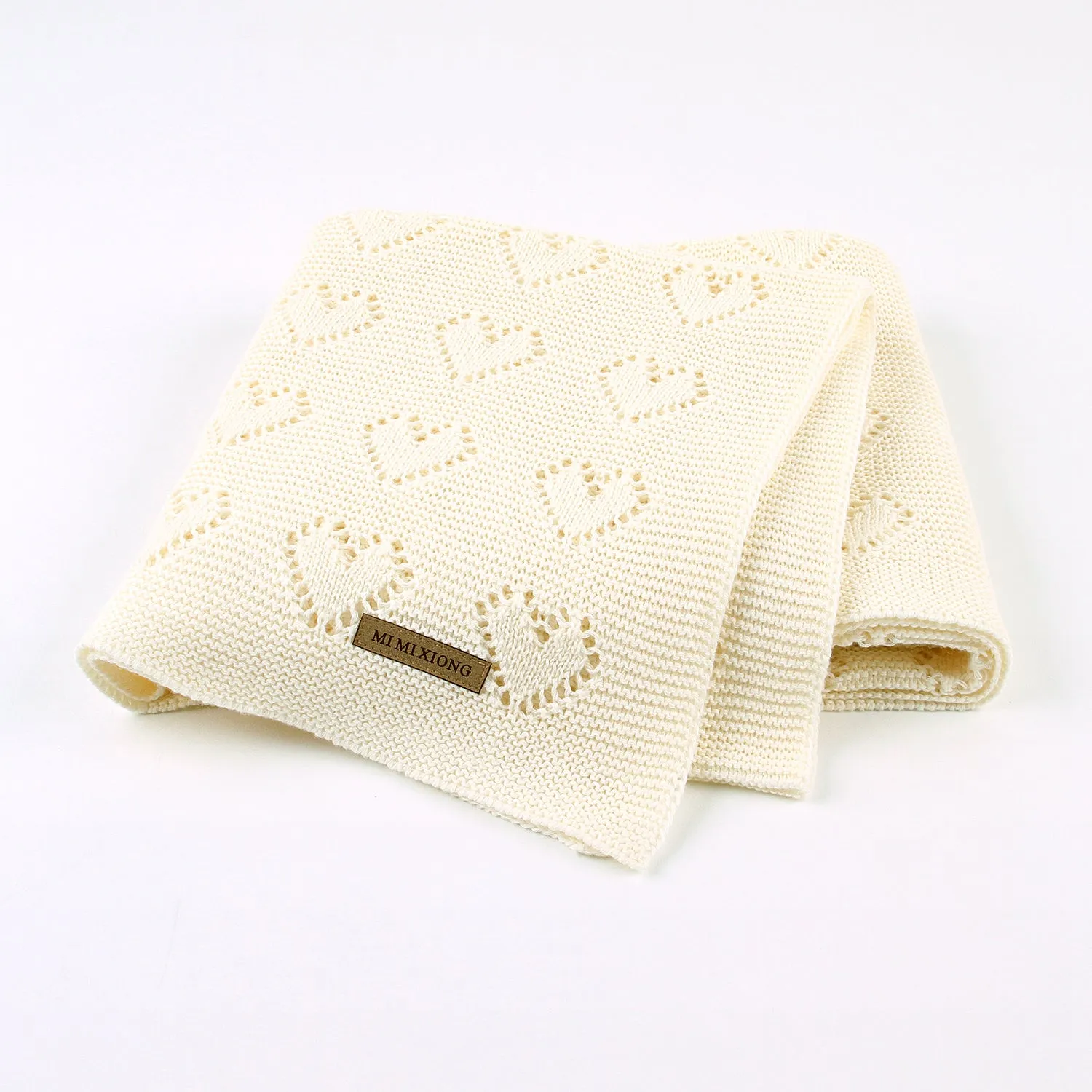 Baby Blanket Knitting Love Hollow Hug Blanket Baby Windproof Cover Quilt Baby Wholesale Clothing