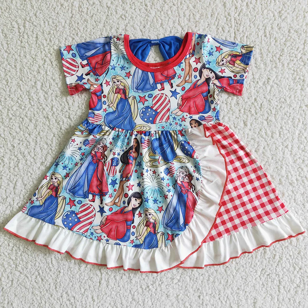 Baby Girl Dress July 4th Boutique Girls Dresses GSD0028