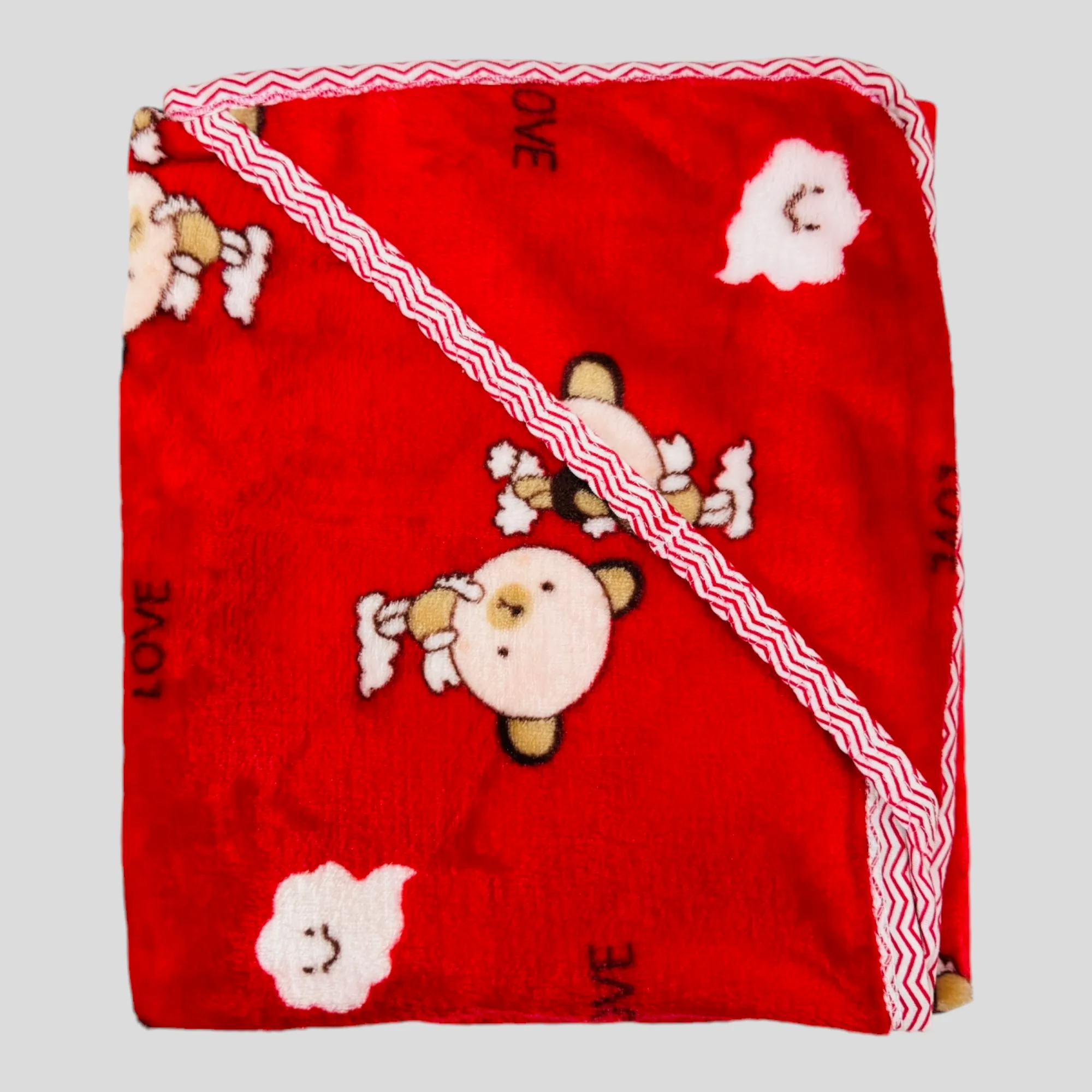 Baby Hooded Fleece Wrapping Sheets