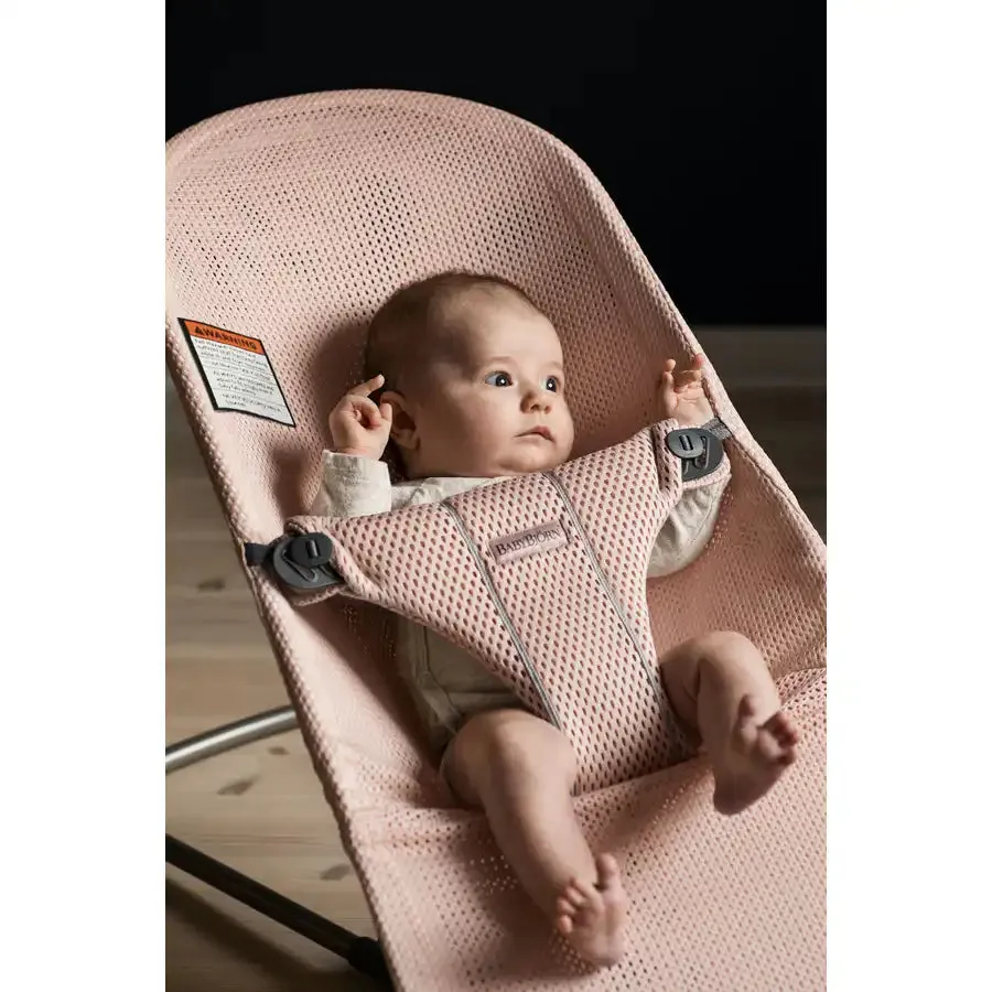 BabyBjorn Bouncer Bliss - Mesh (Pearly Pink)