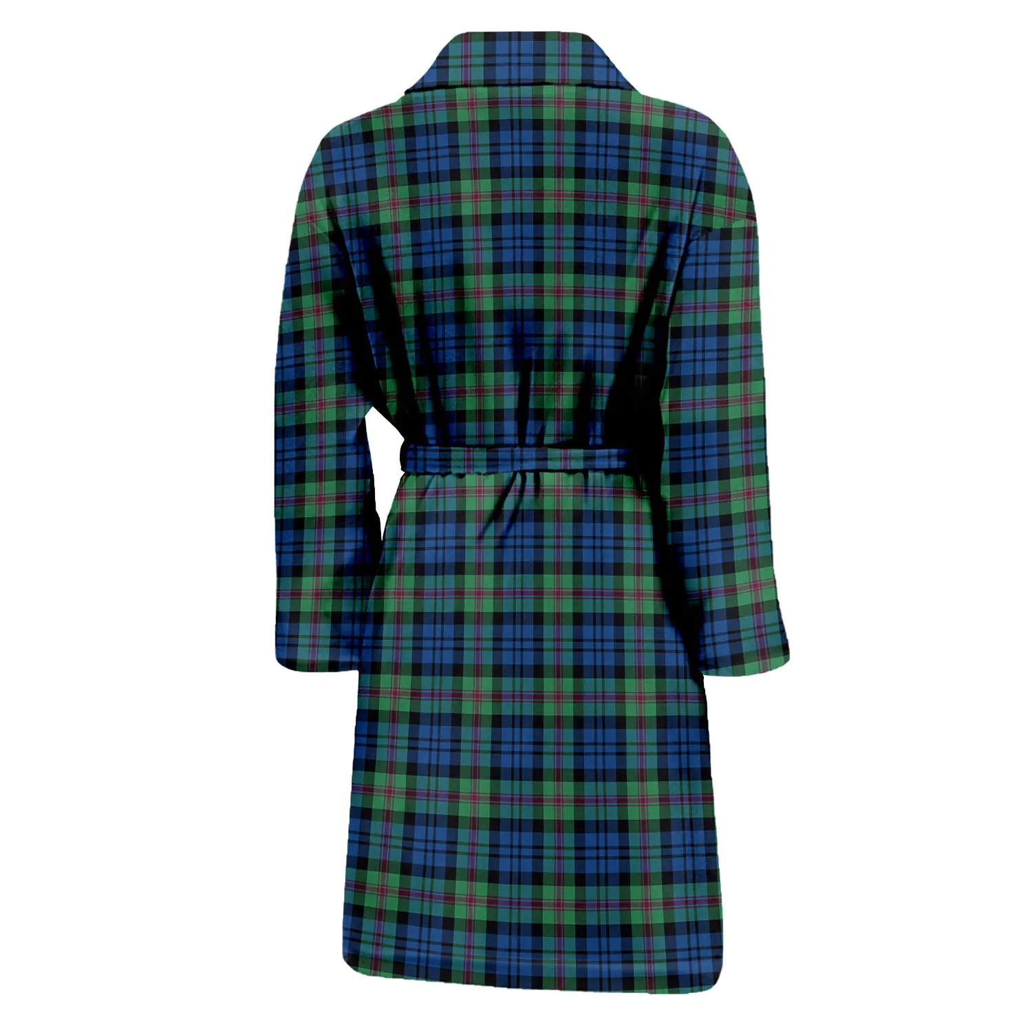 Baird Ancient Tartan Bathrobe with Family Crest