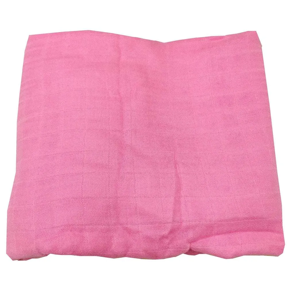 Bamboo Muslin Swaddle Blanket - Newborn Diaper - Accessories- Soft Swaddle Wrap- Baby Bedding- Bath Towel Solid Color.