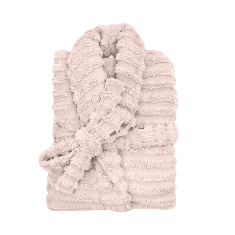 Bas Phillips Haven Sherpa Ribbed Bathrobe