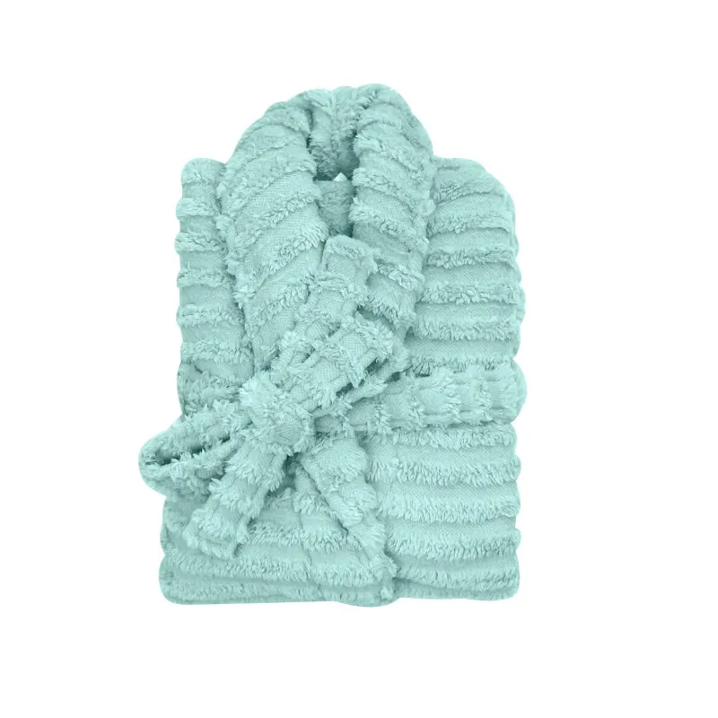 Bas Phillips Haven Sherpa Ribbed Bathrobe