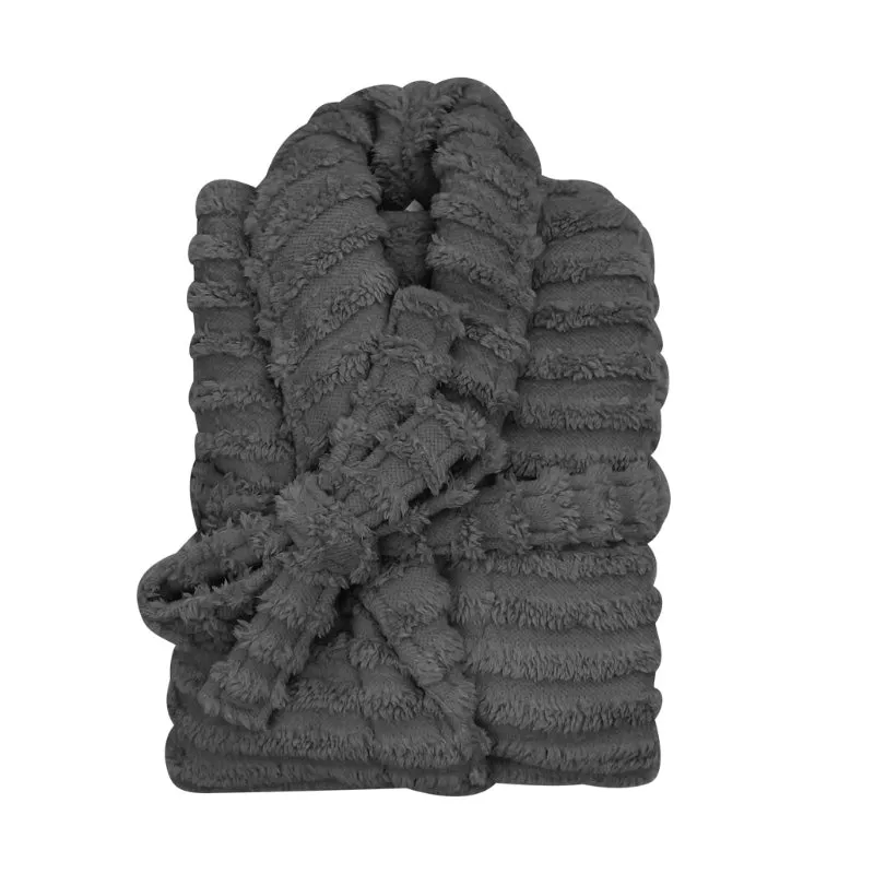 Bas Phillips Haven Sherpa Ribbed Bathrobe