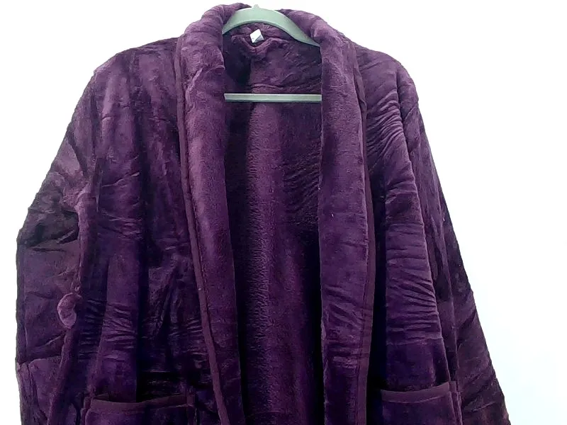 Bathrobe Color Purple Size Medium