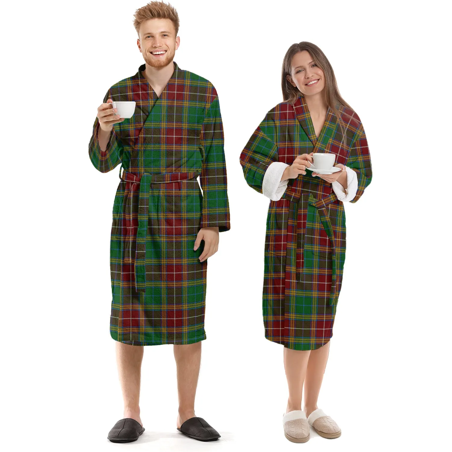 Baxter Tartan Bathrobe