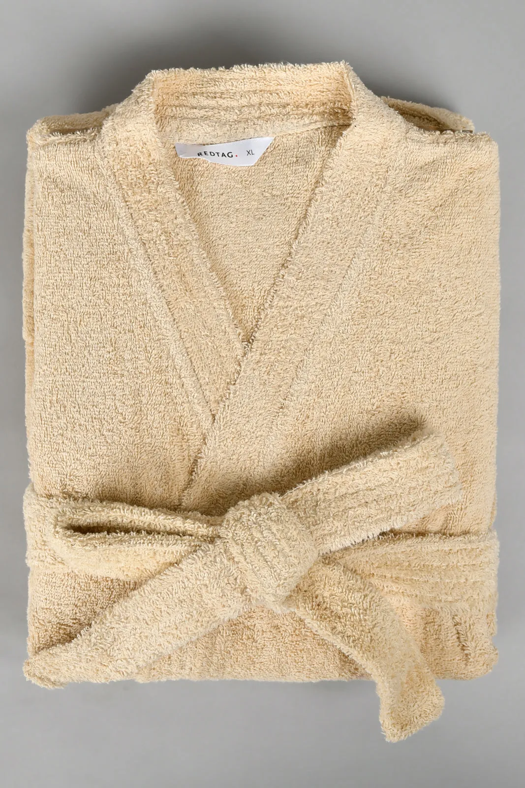 Beige Kimono Bathrobe