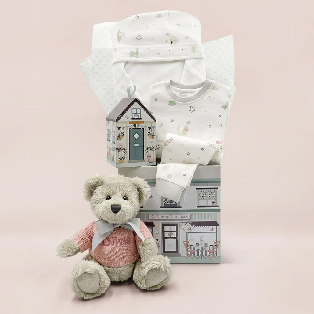 Berkeley's Little Love Bath & Bedtime Hamper, Pink