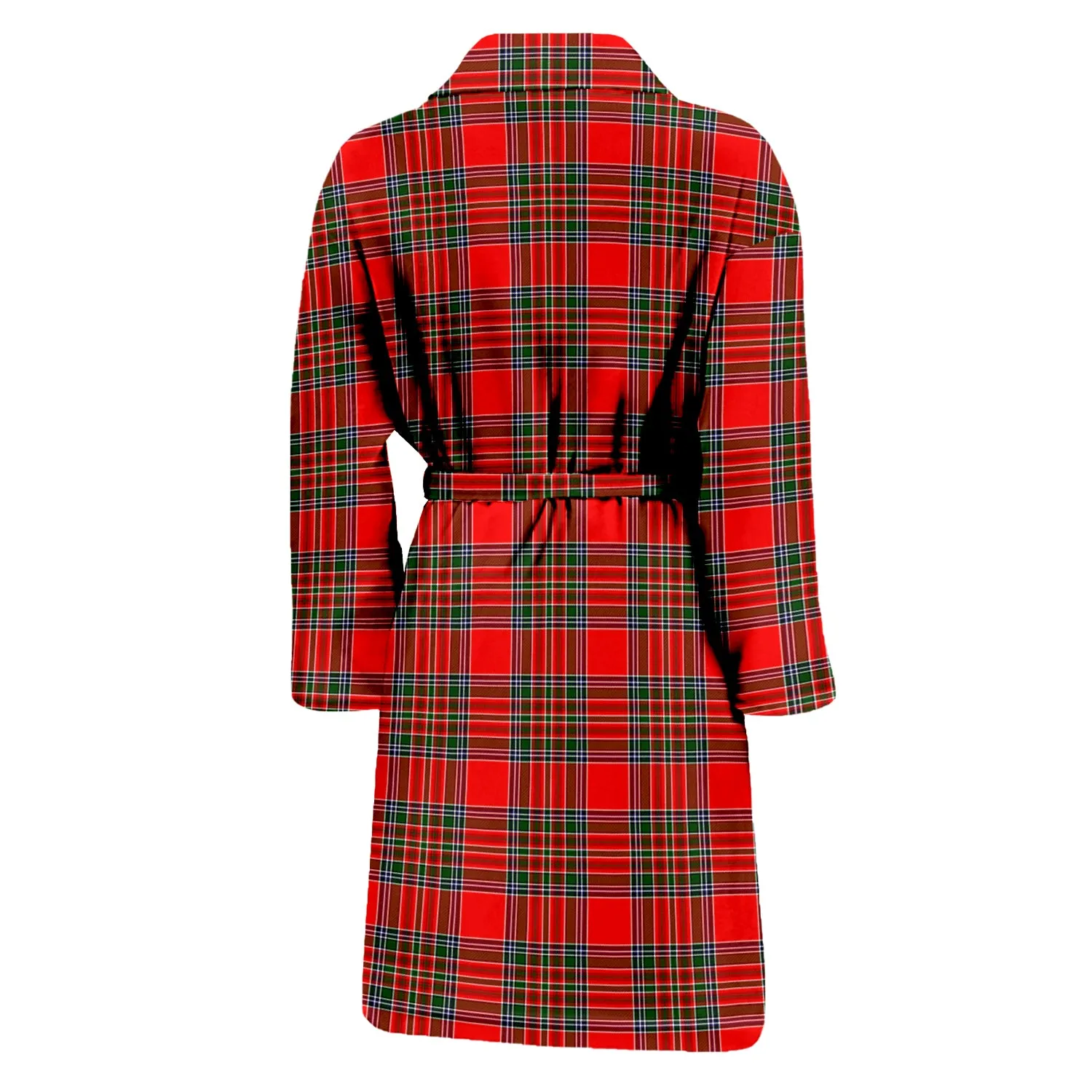 Binning Tartan Bathrobe with Family Crest