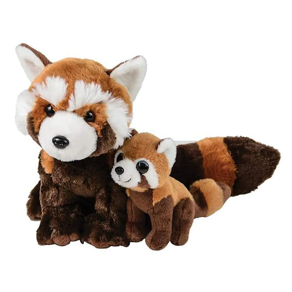 Birth of Life Red Panda with Baby Plush Toy 11"