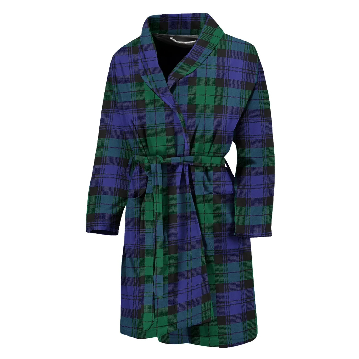 Black Watch Modern Tartan Bathrobe