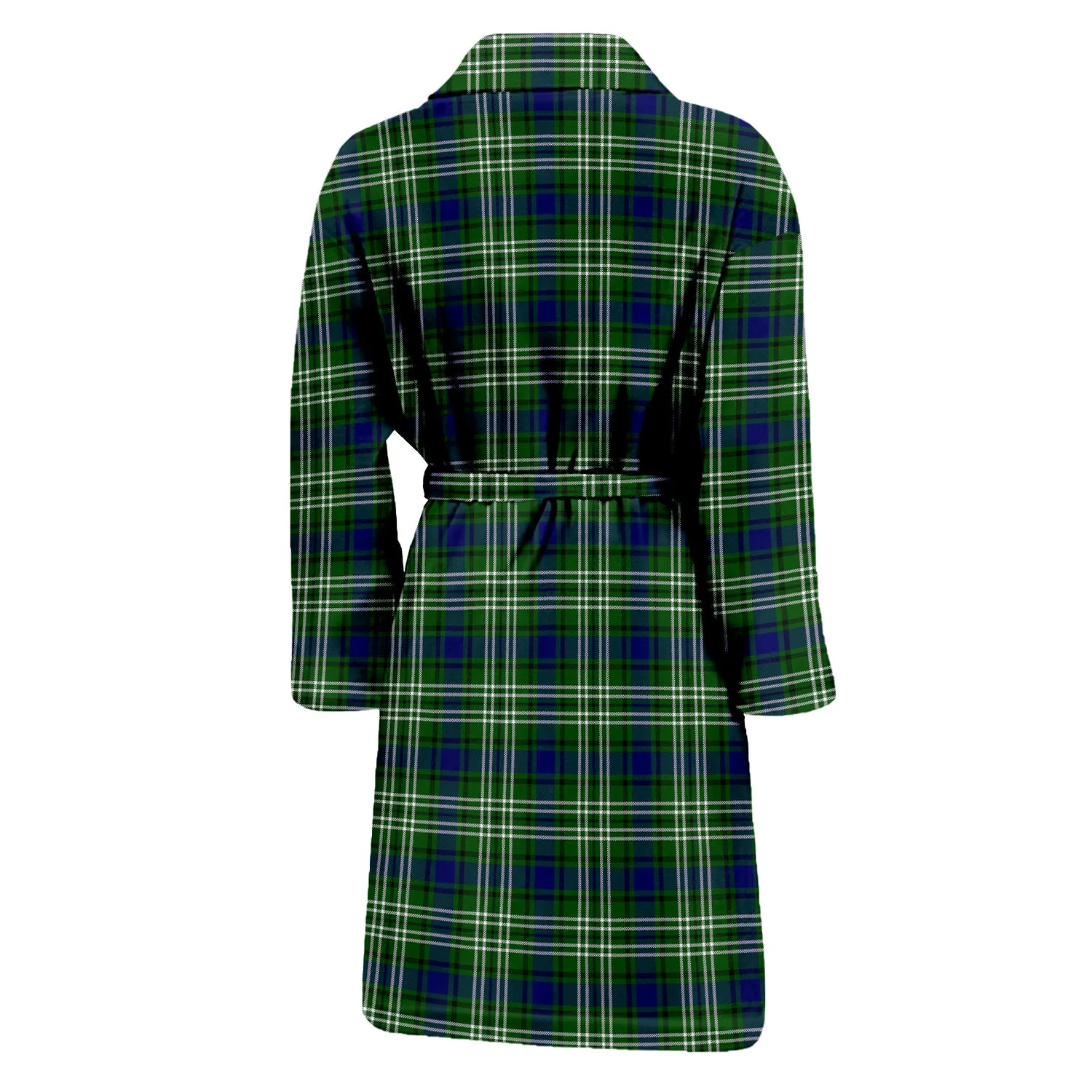 Luxurious Blackadder Tartan Bathrobe with Plush Fabric