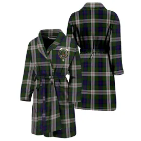 Blair Dress Tartan Bathrobe with Family Crest