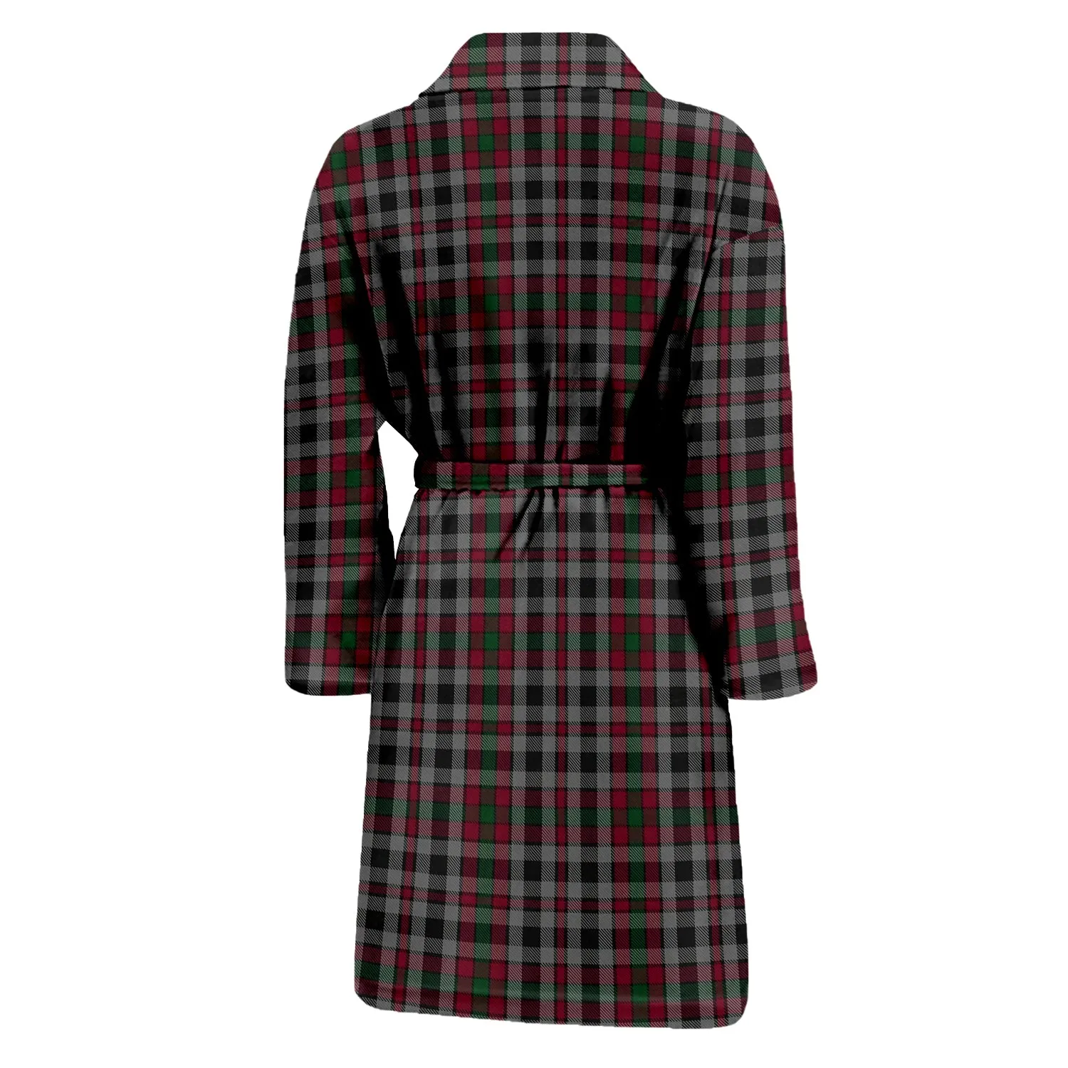 Borthwick Tartan Bathrobe with Family Crest