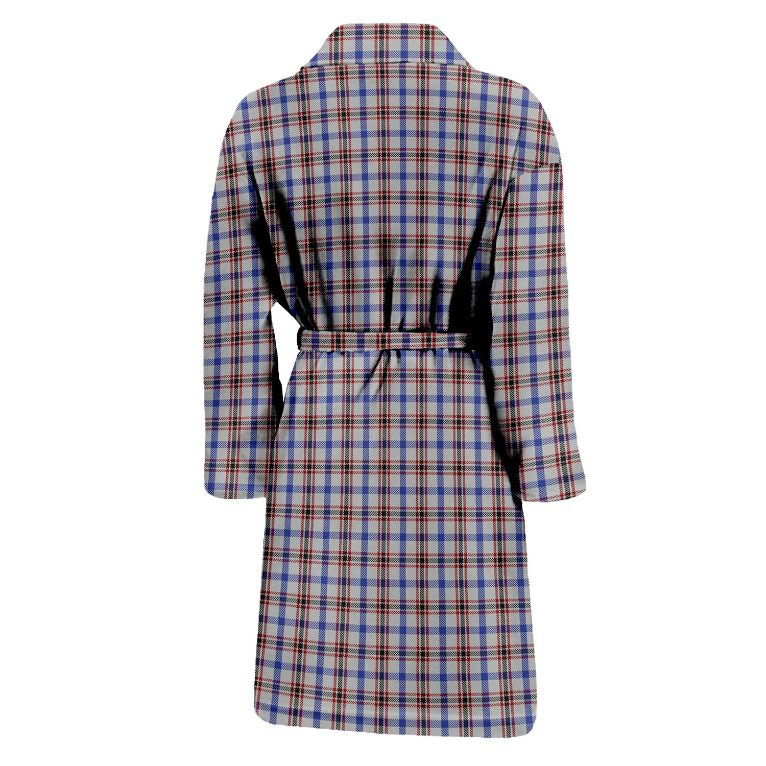 Boswell Tartan Bathrobe with Family Crest