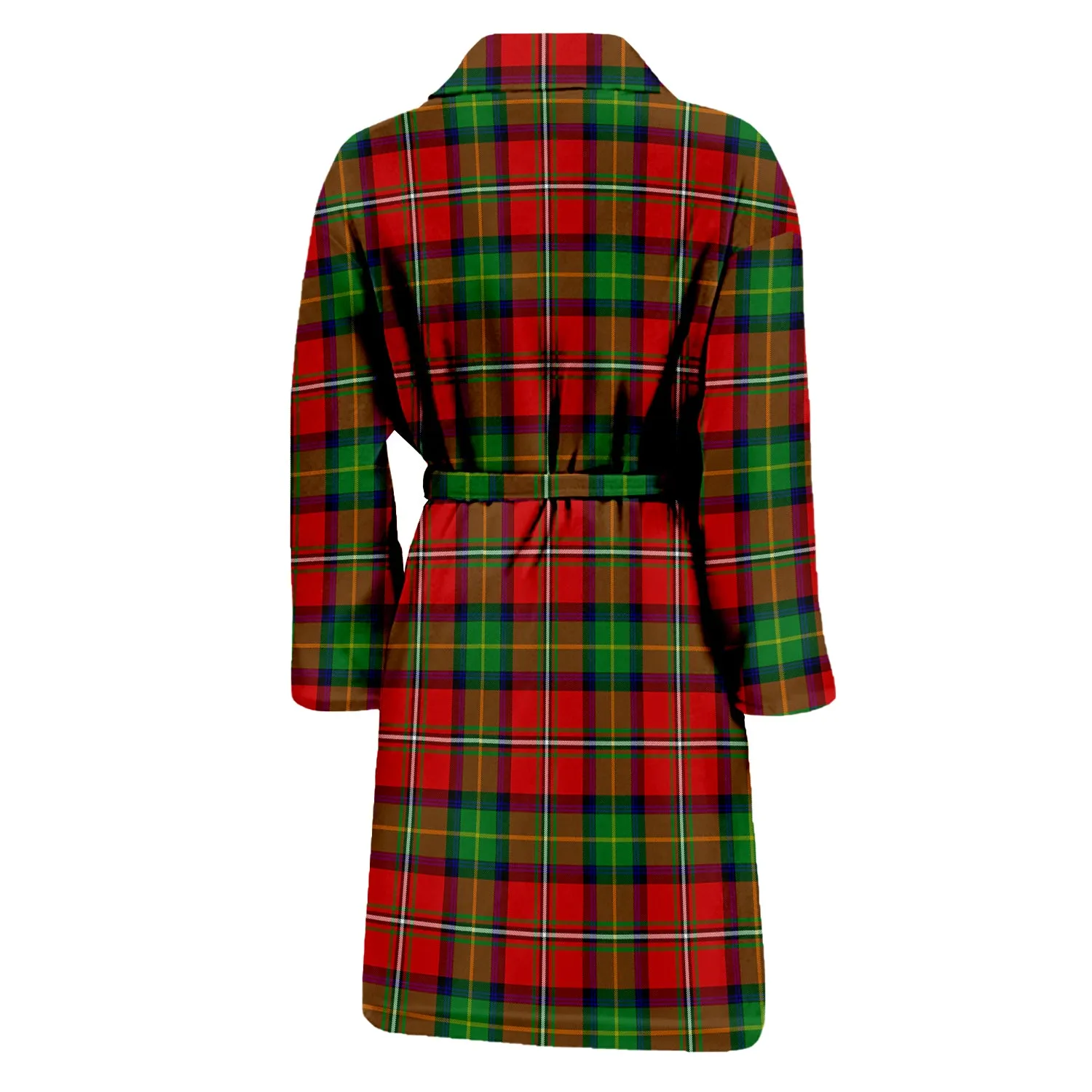 Boyd Tartan Bathrobe with Family Crest