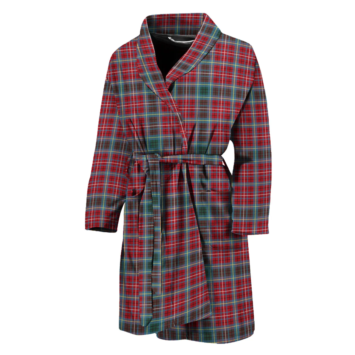 British Columbia Province Canada Tartan Bathrobe