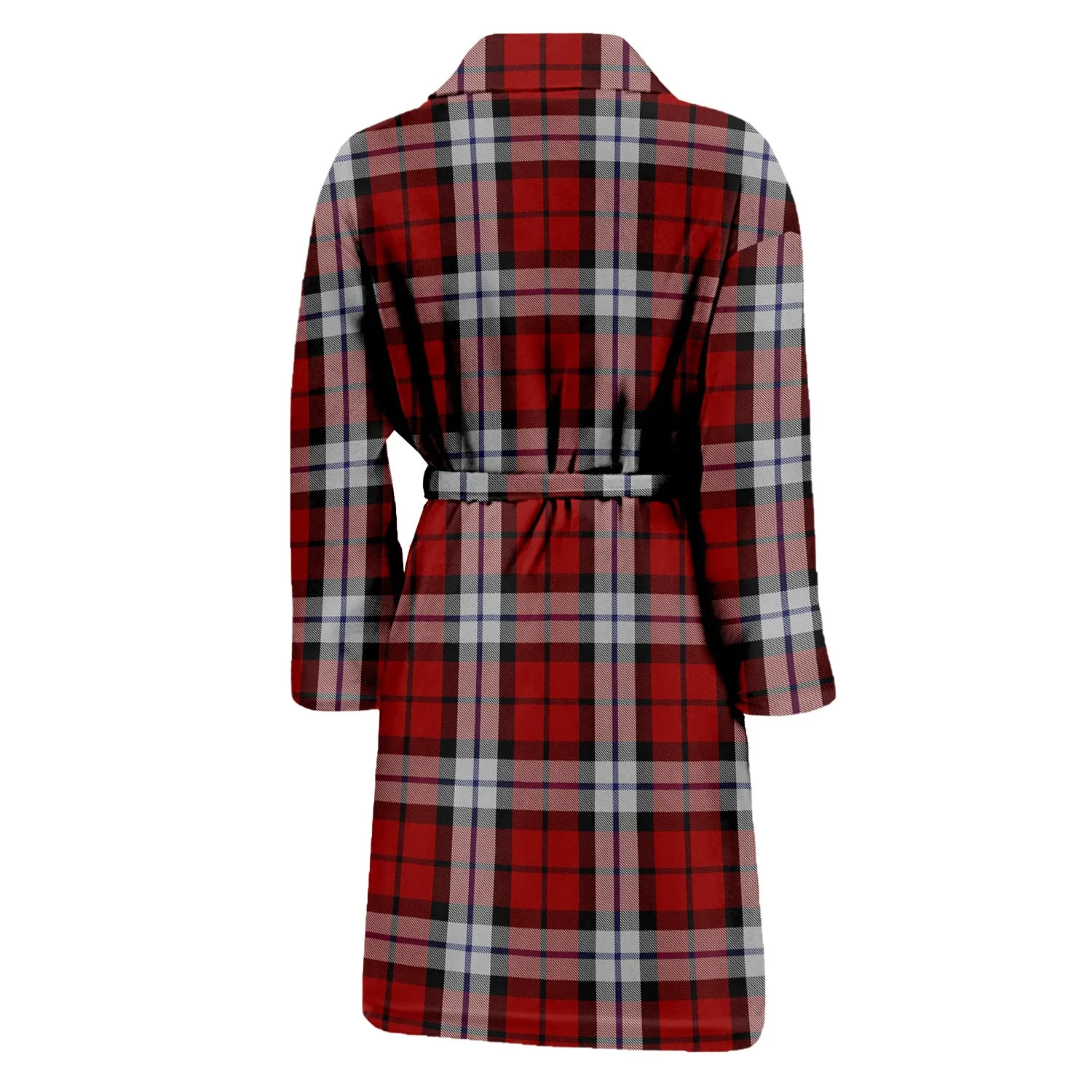 Brodie Dress Tartan Bathrobe with Family Crest