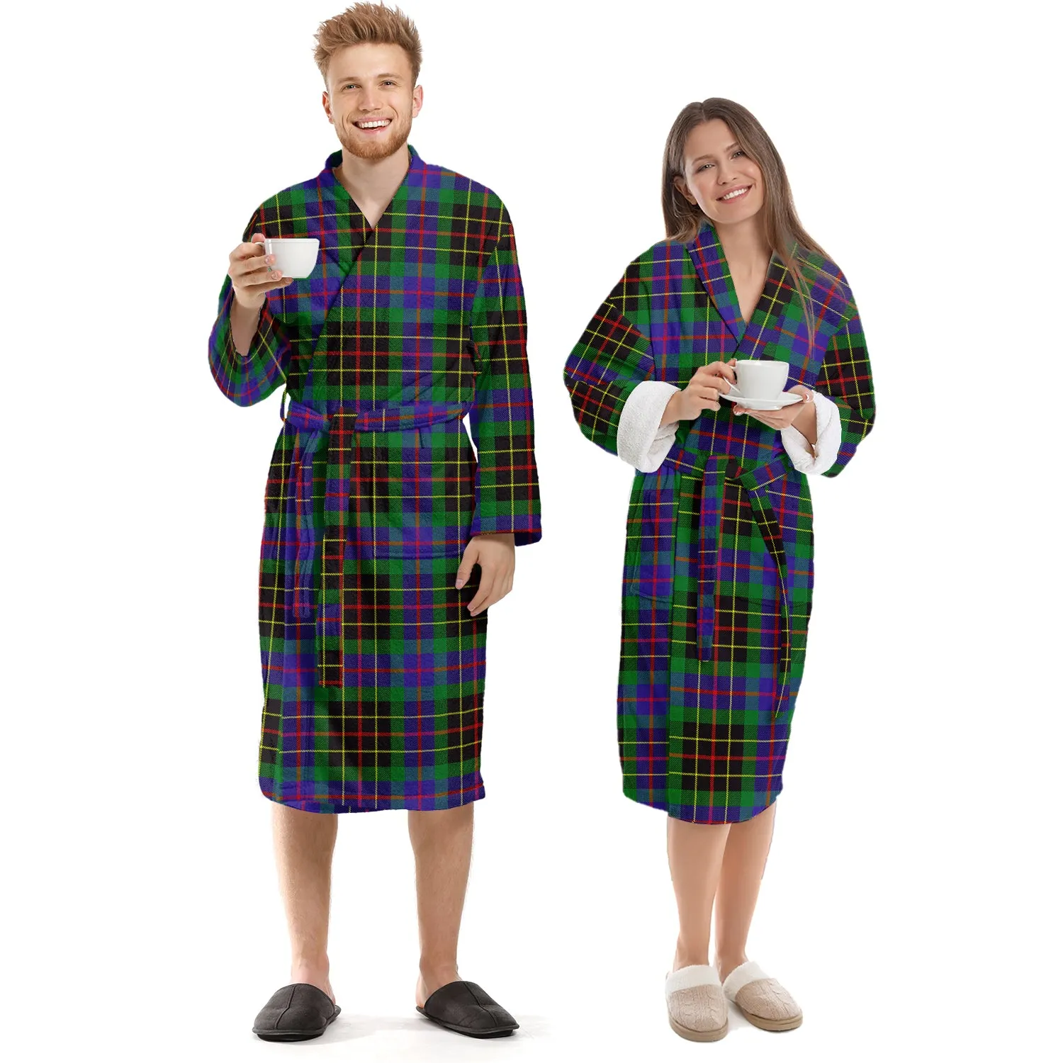 Brodie Hunting Modern Tartan Bathrobe