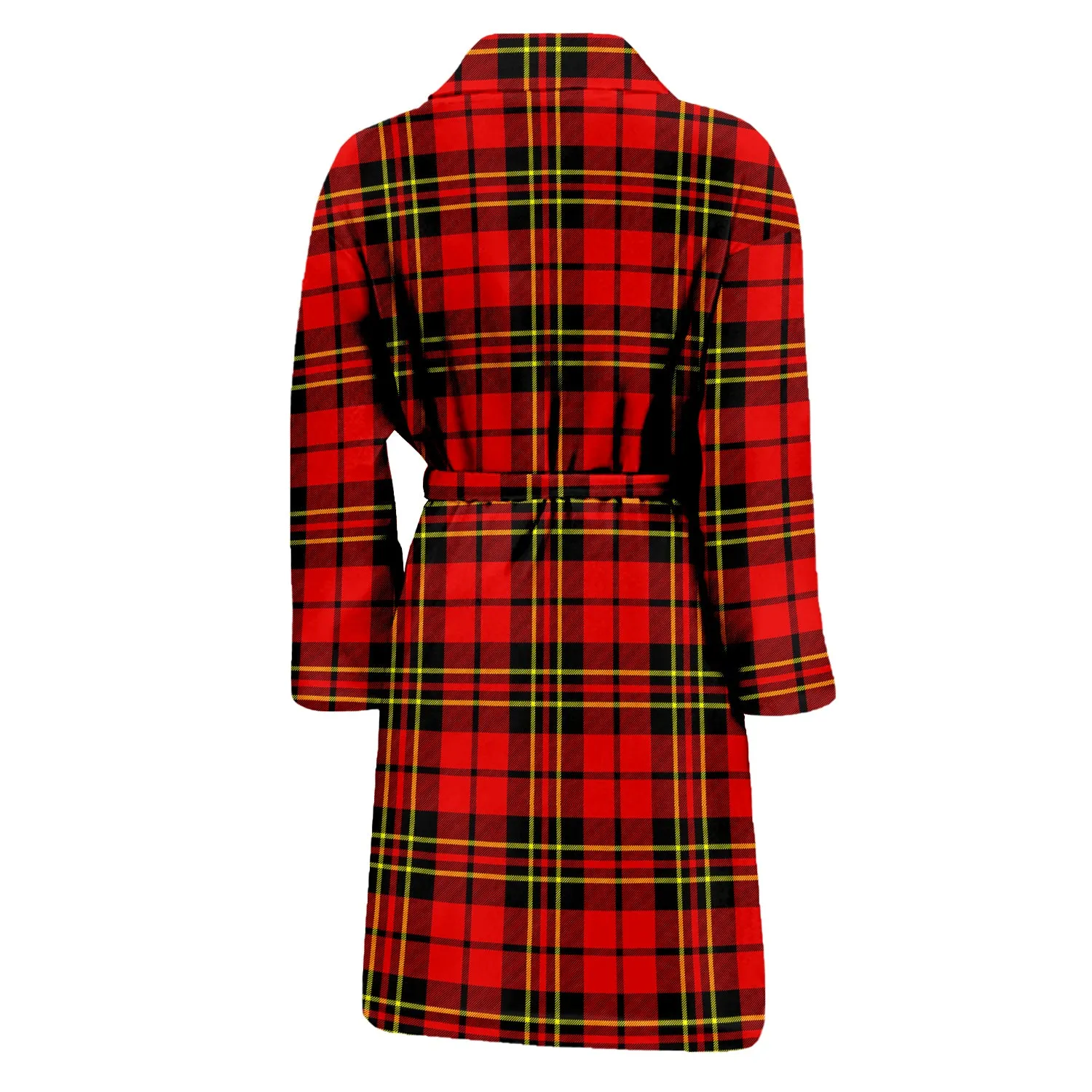 Brodie Modern Tartan Bathrobe with Family Crest