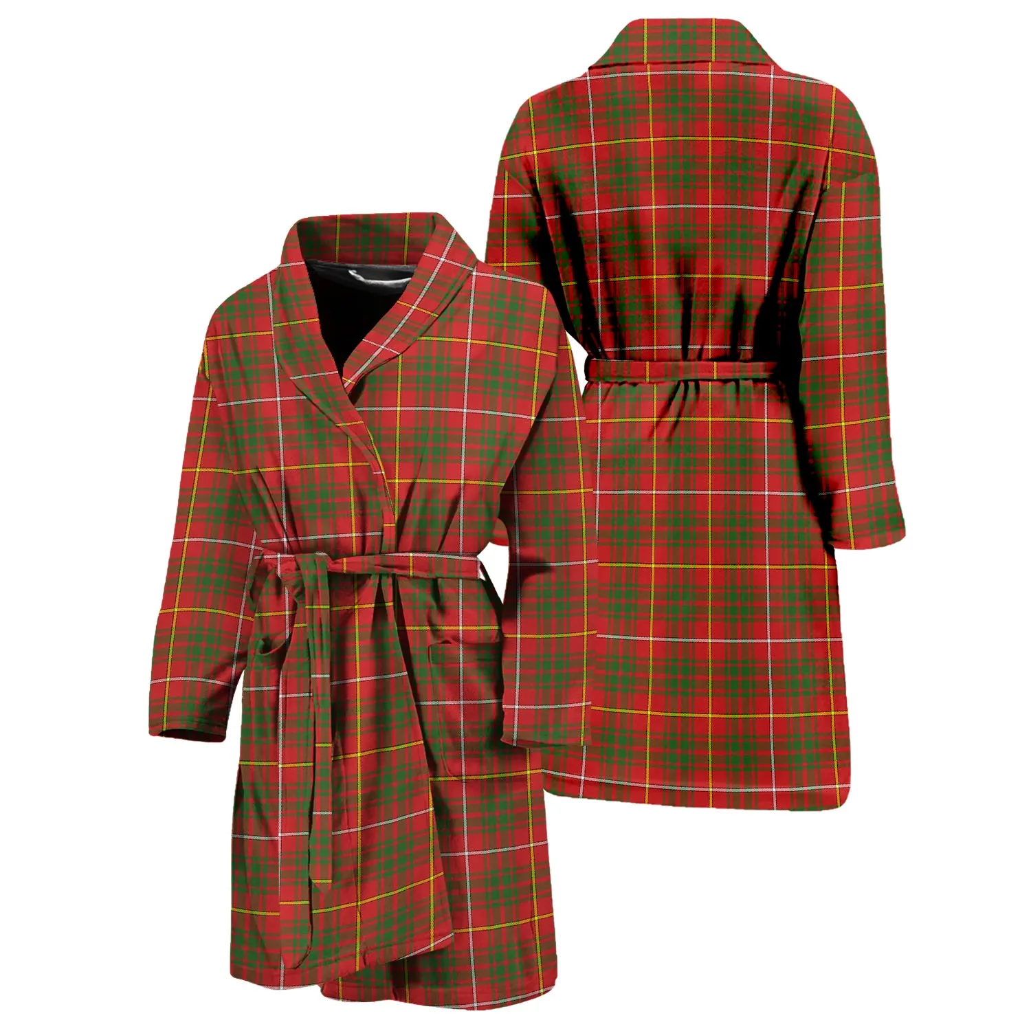 Bruce Modern Tartan Bathrobe