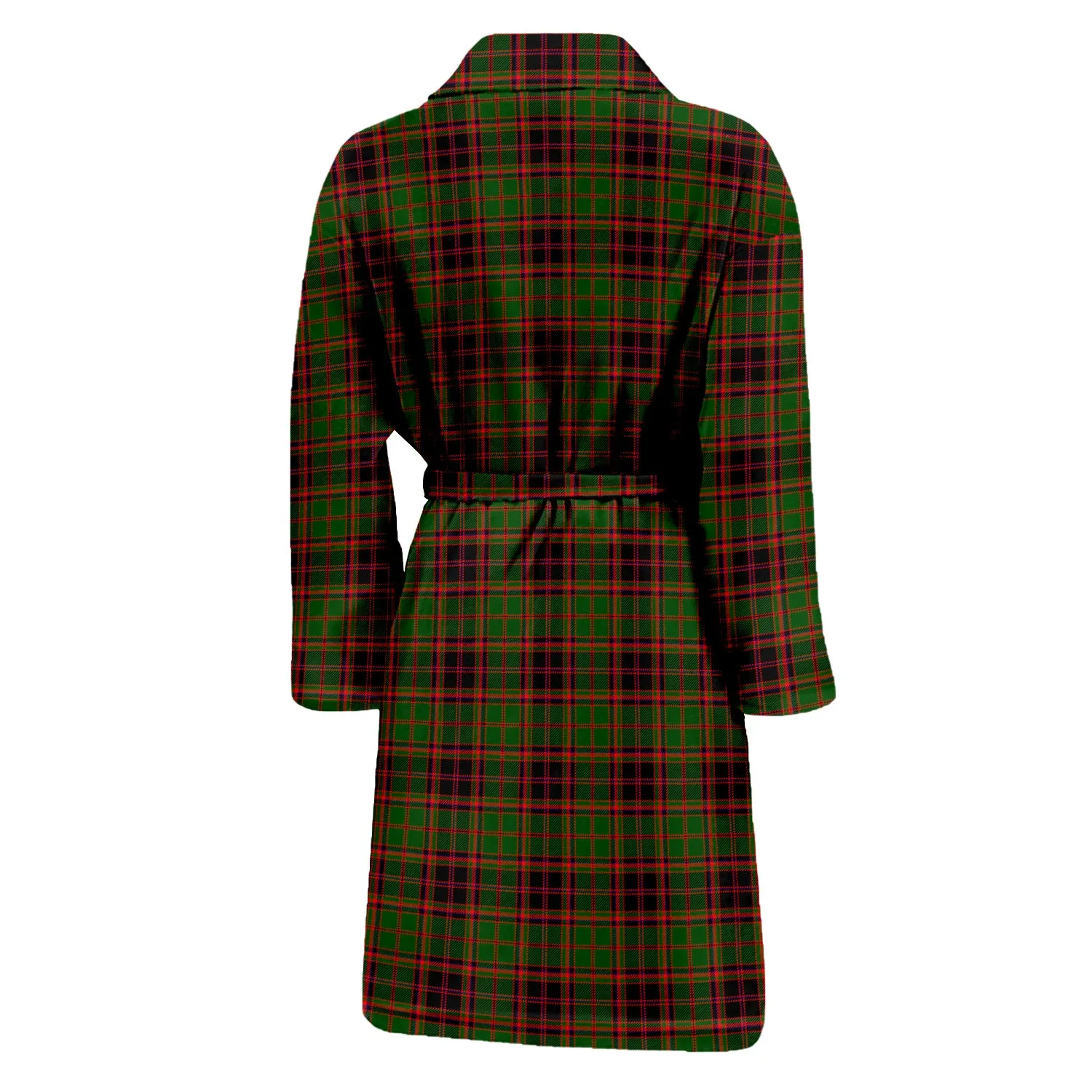 Buchan Tartan Bathrobe with Family Crest