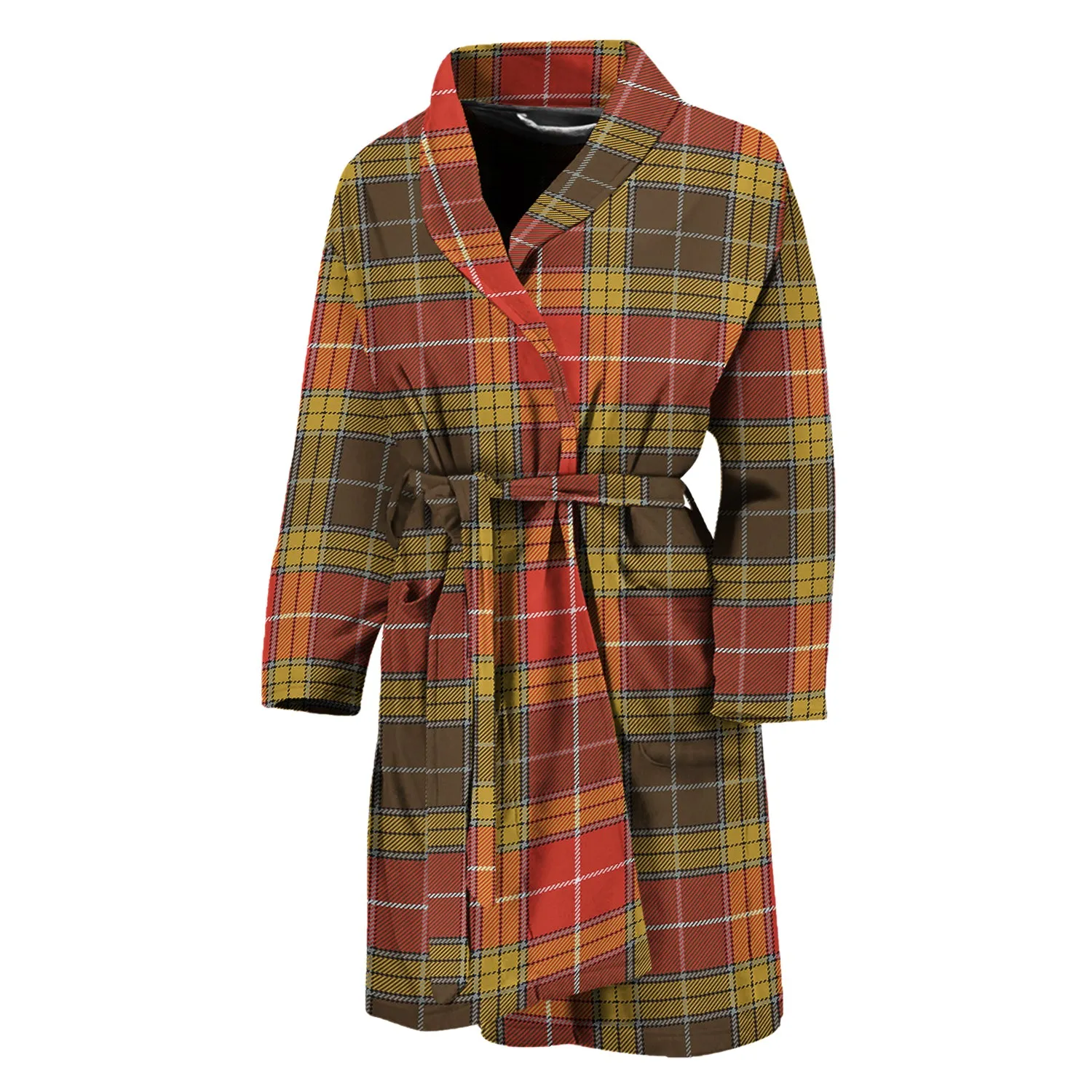 Buchanan Old Set Weathered Tartan Bathrobe