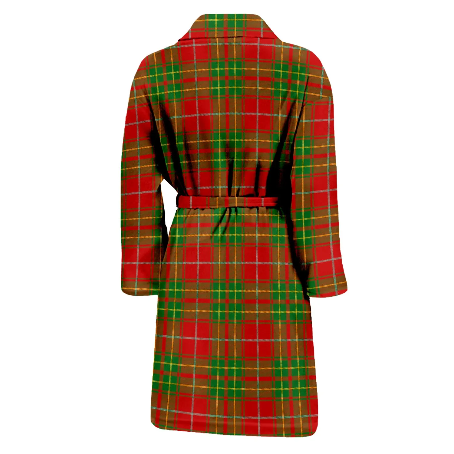 Burnett Tartan Bathrobe with Family Crest