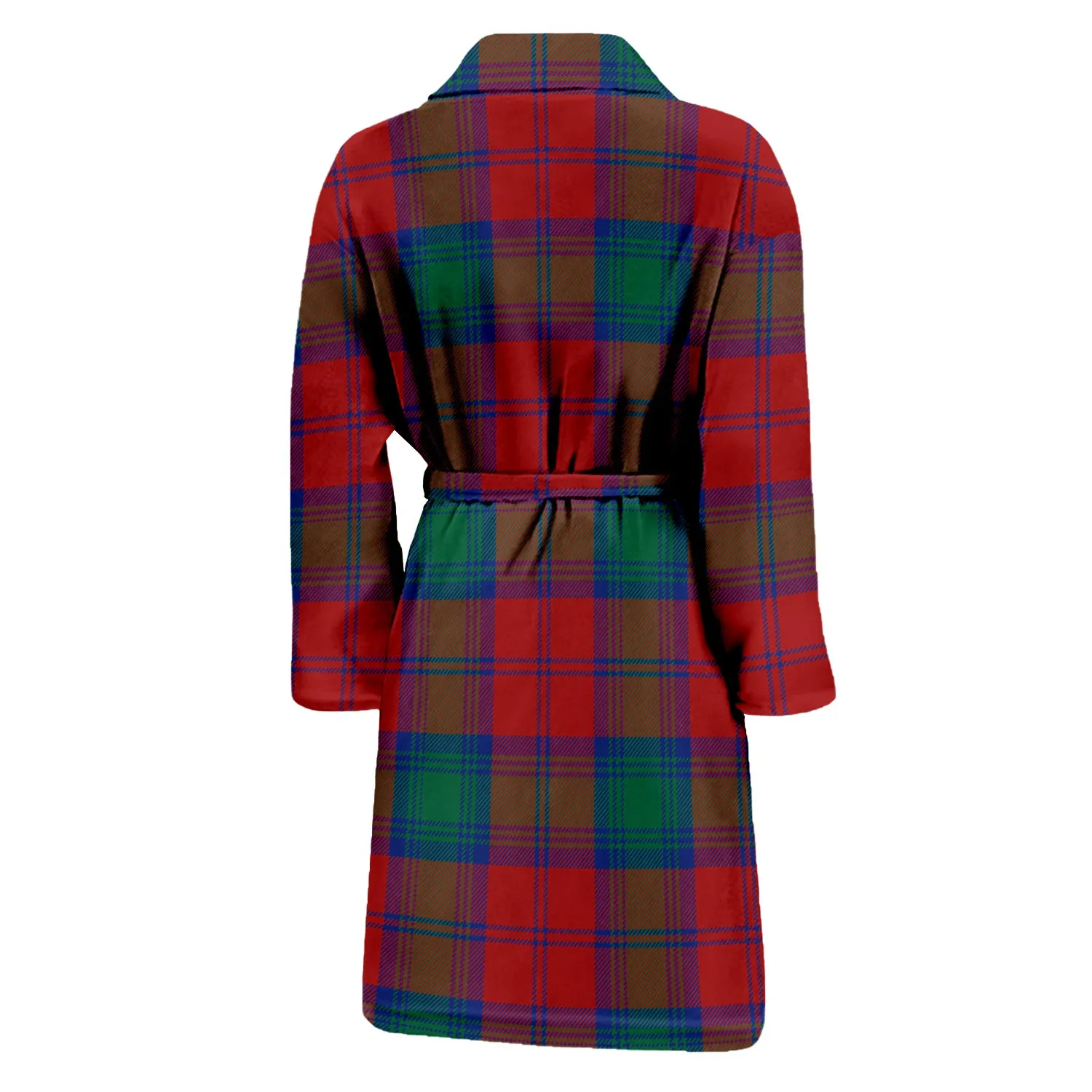 Byres (Byses) Tartan Bathrobe with Family Crest