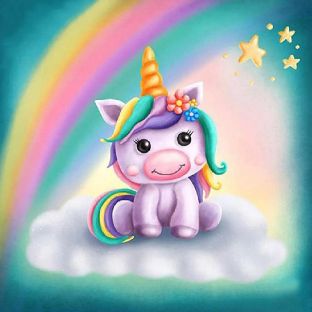 Cute Baby Unicorn