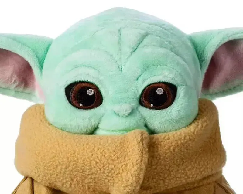 Cute Baby Yoda Grogu Plush Doll (25 cm)