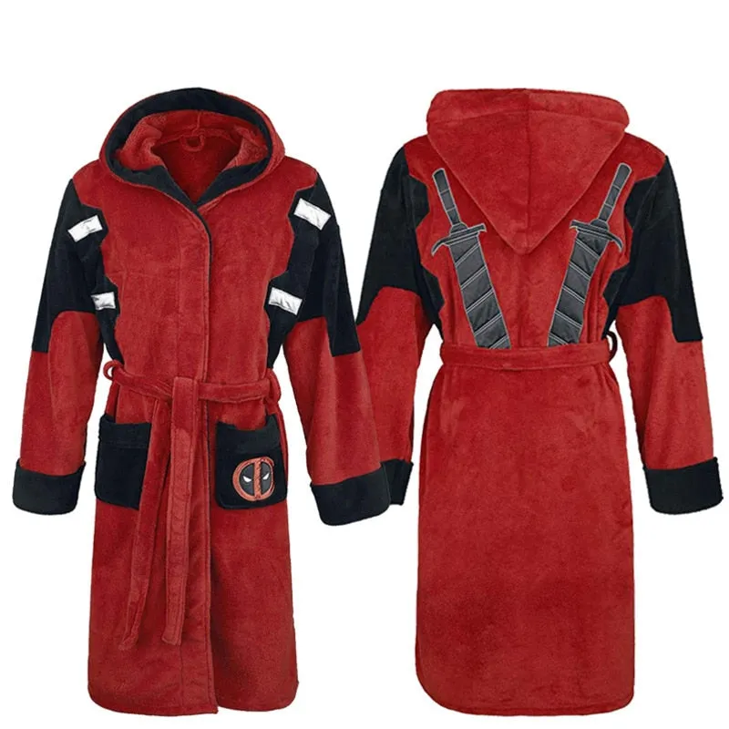 Deadpool Marvel Plush Bathrobe