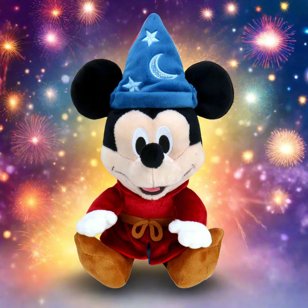 Disney Fantasia Sorcerer Mickey 8" Phunny Plush