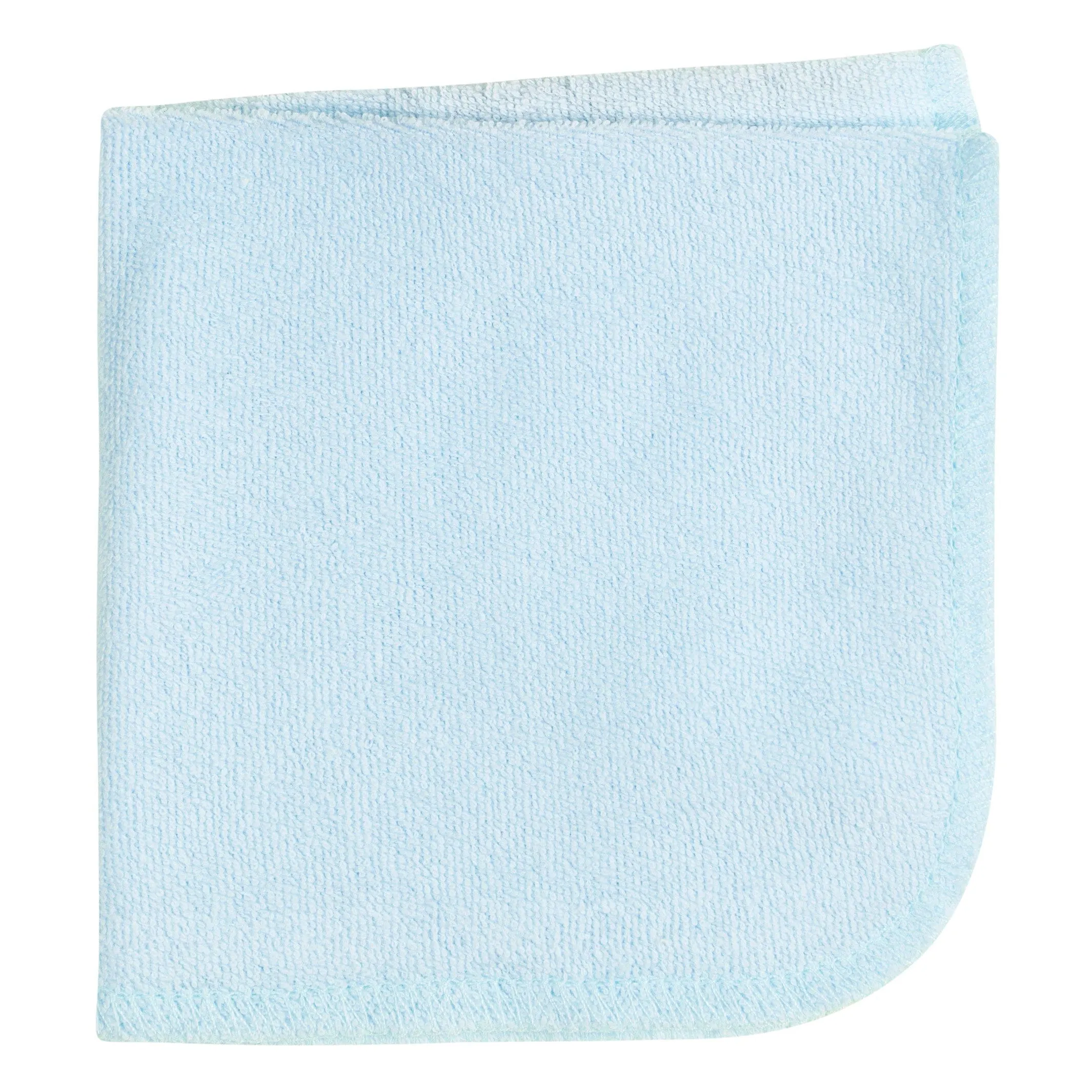 Embroidered 4-Piece Baby Neutral Blue Penguin Towel & Washcloths Set