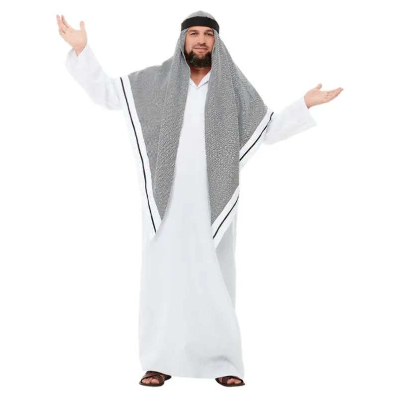 Fake Sheikh Deluxe Costume, White